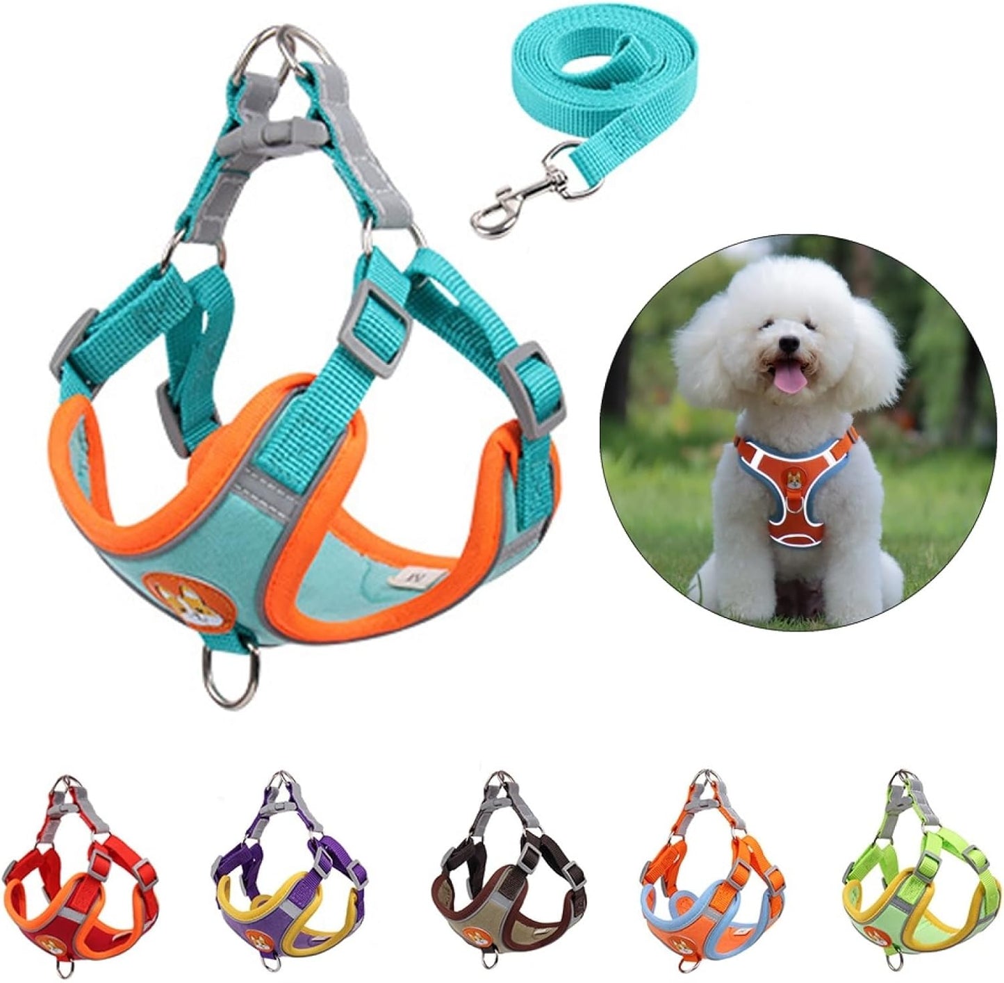 Harnais chien anti traction- VGEBY DOG