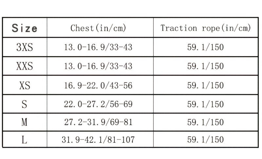 Harnais chien- Adventures Parfaites
