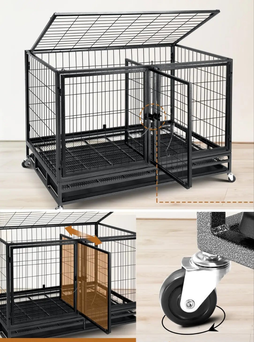 Cage chien Heavy-Duty Frame