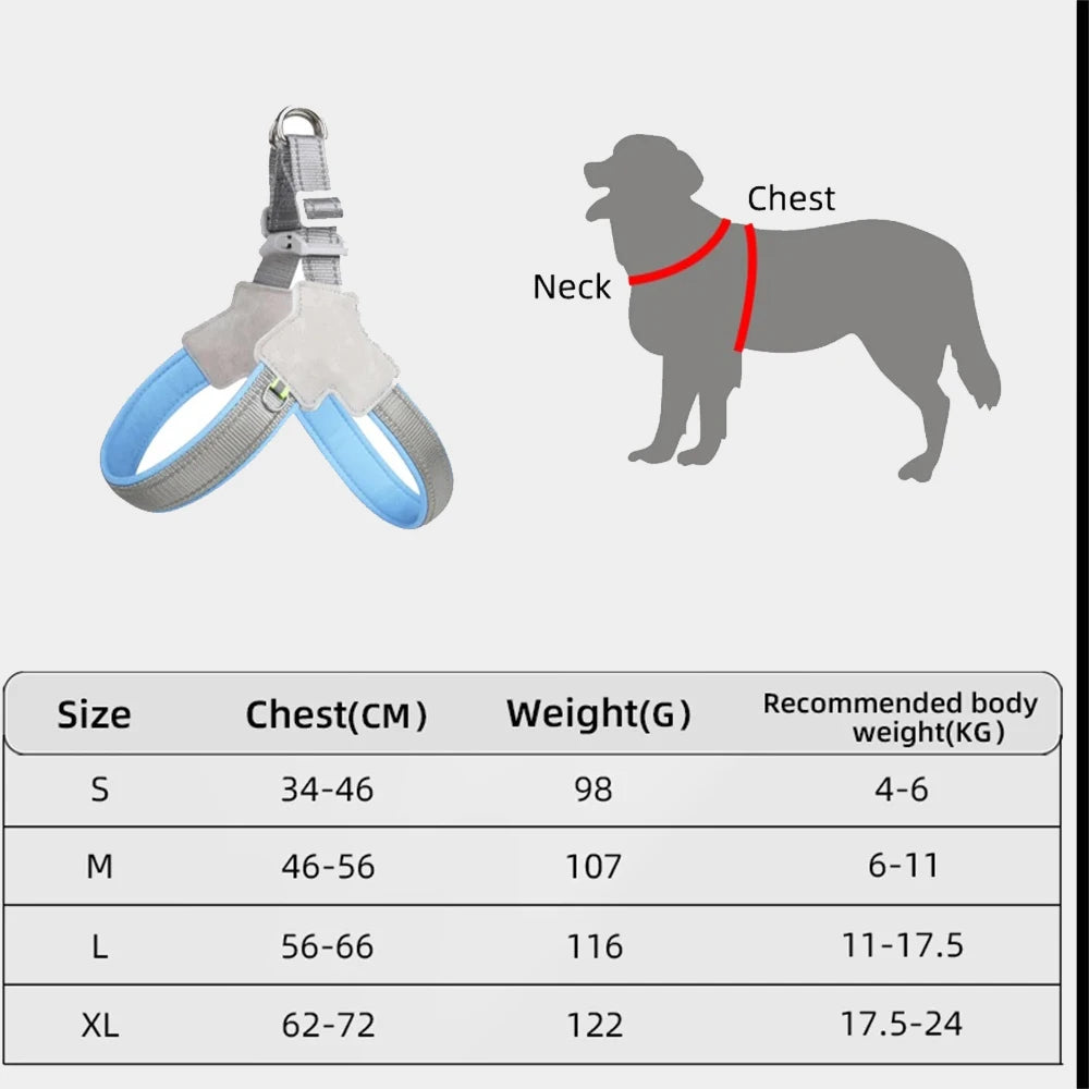 Harnais chien anti traction- Holapet