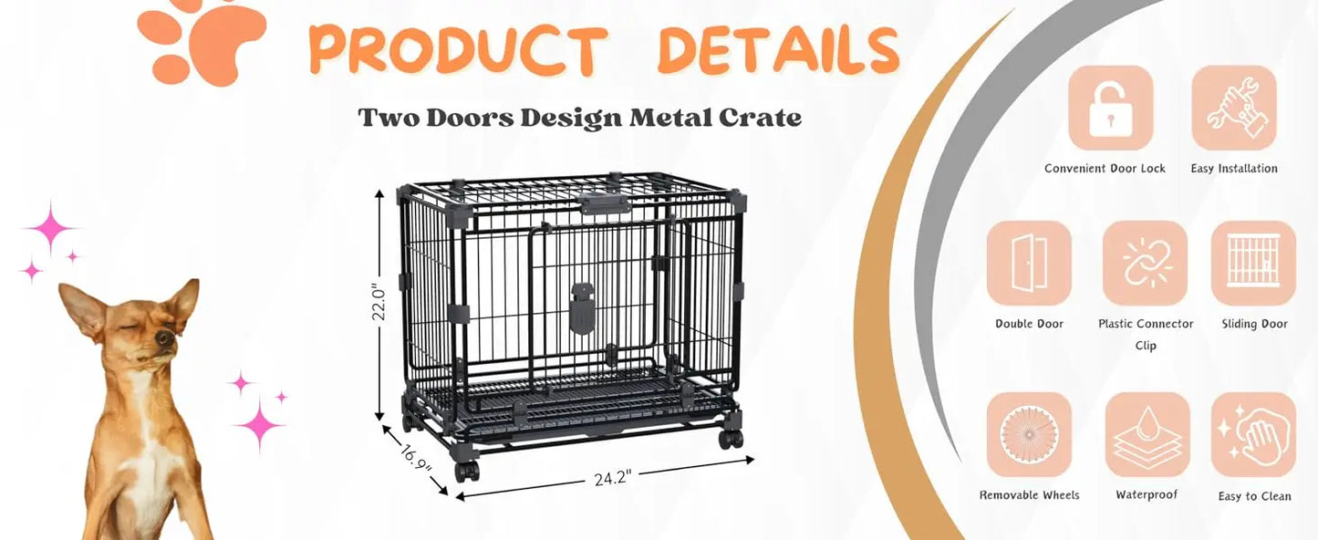 Cage pour chien- TONGYUE