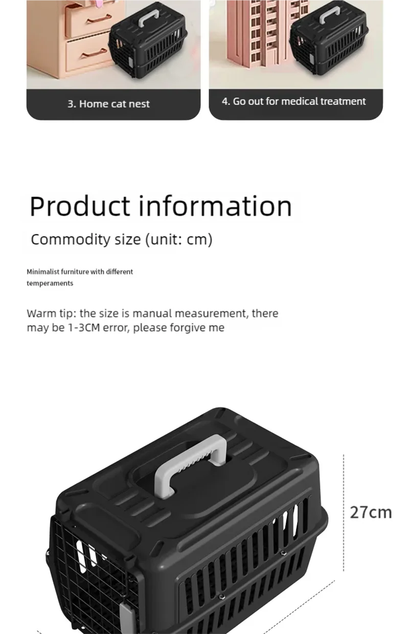 Cage pour chien-Aviation box fence car dog cage portable outdoor