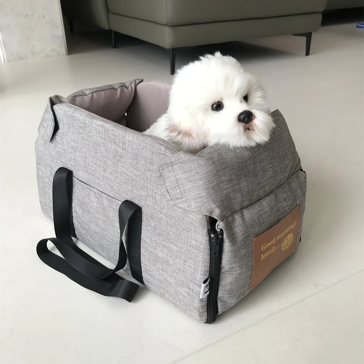 Caisse pour chien - Good Morning Lovely
