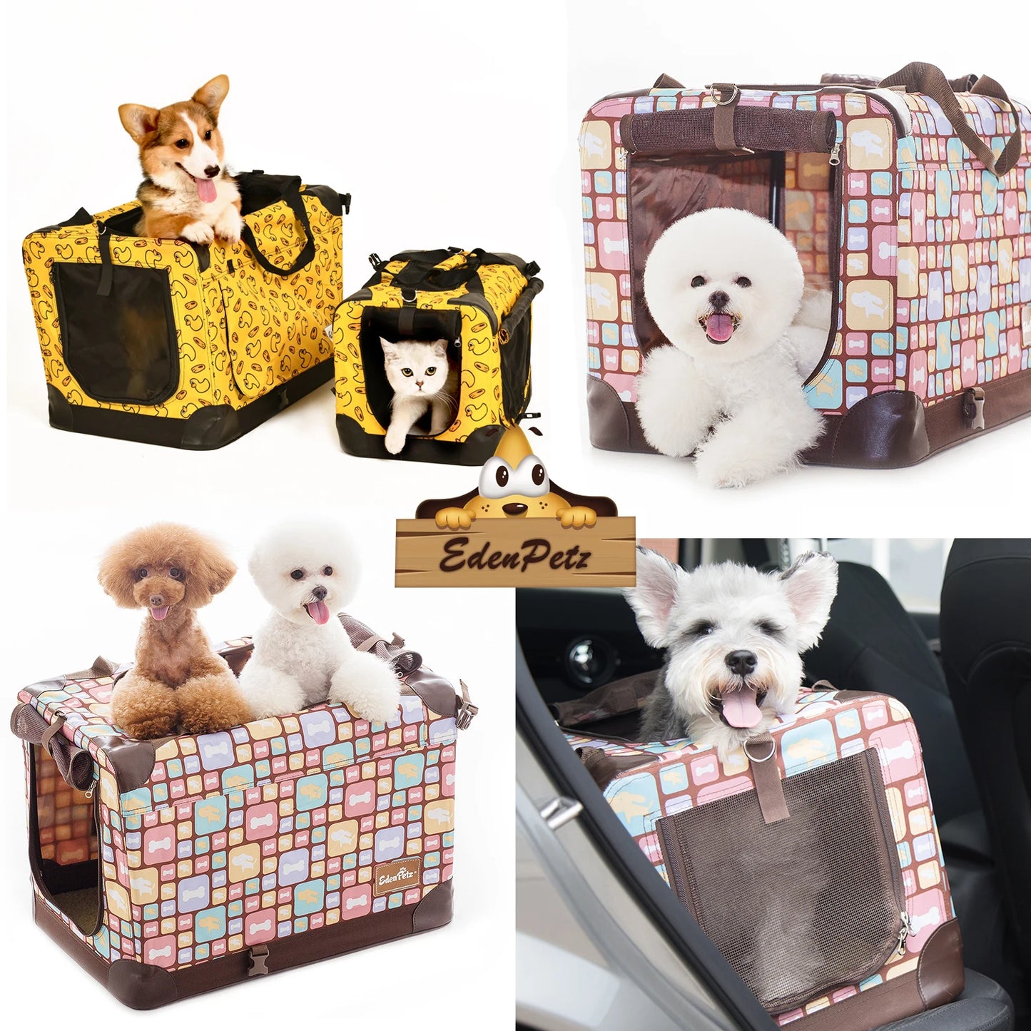 Caisse de transport chien- Ployvalent transporteur
