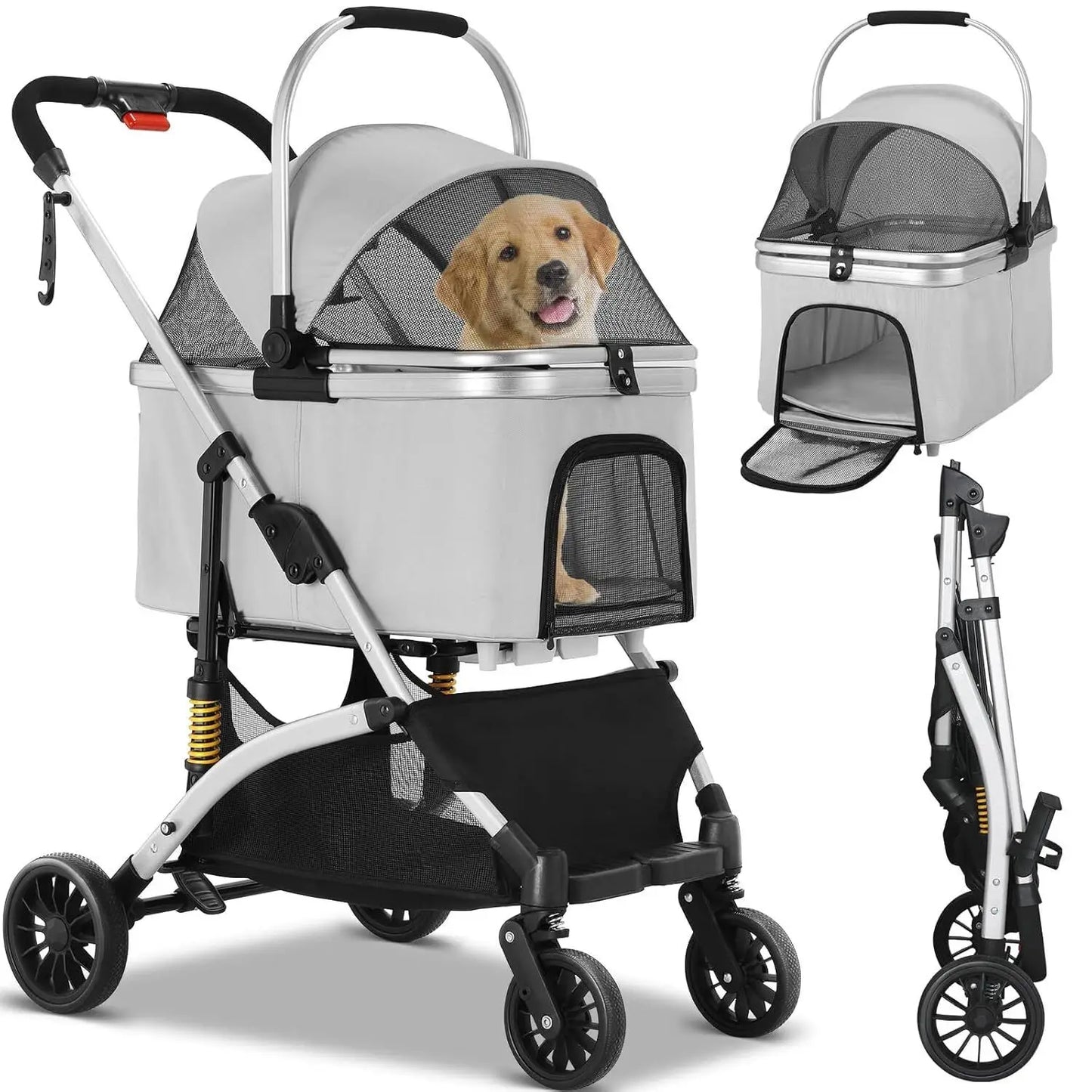 Poussette pour chien- Pratico-Total Mouvement