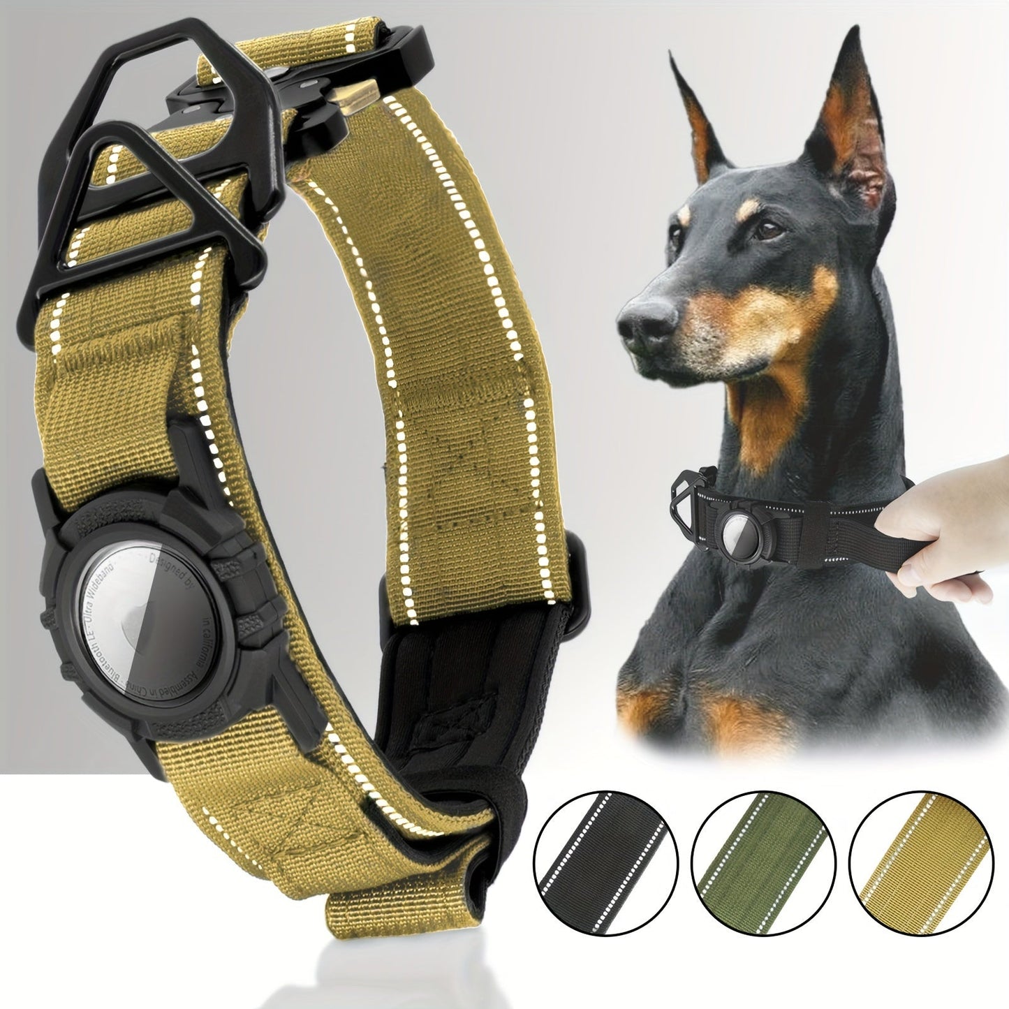 Collier de dressage chien - Tactical Anti Lost Locator Cover - Le Chihuahua Voyageur