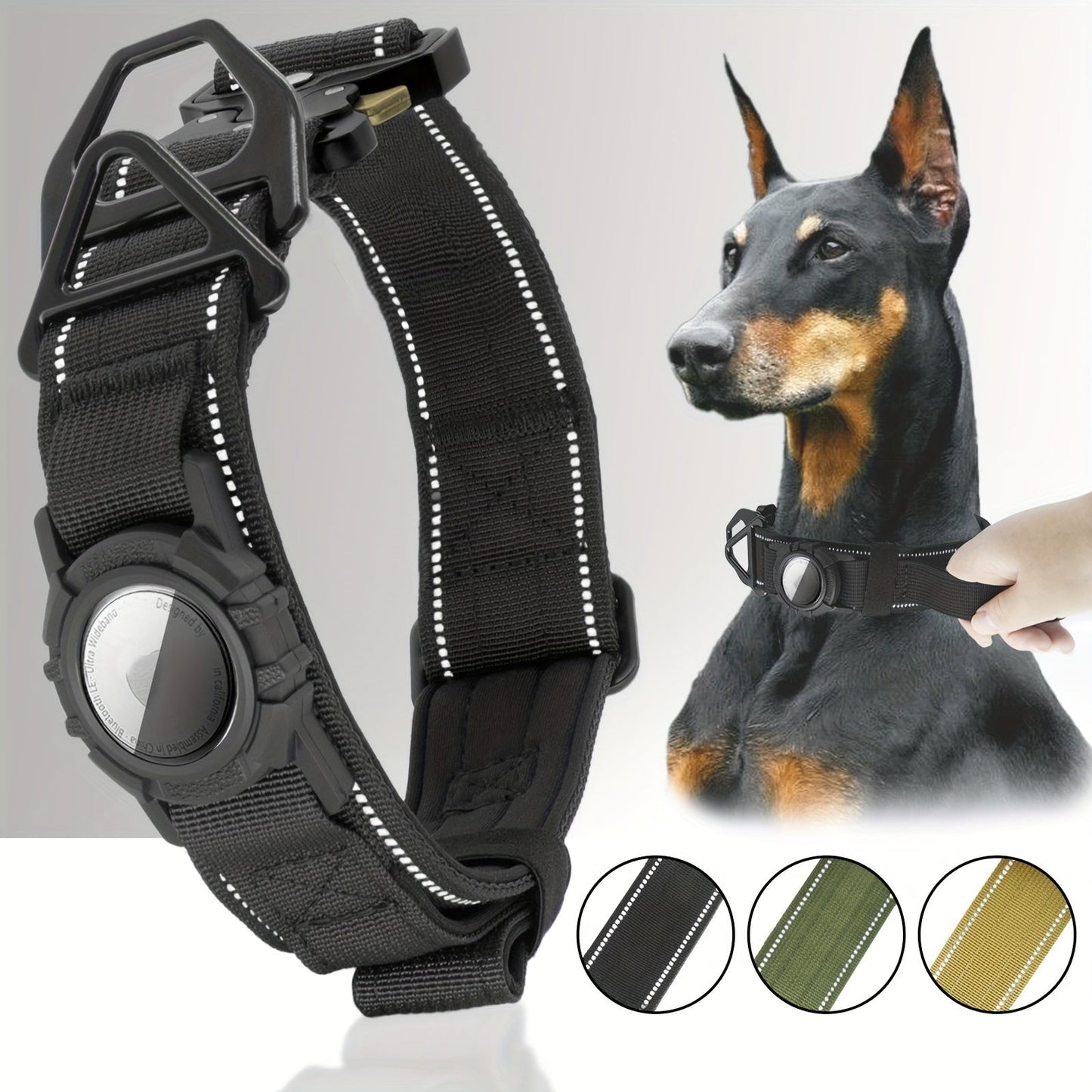 Collier de dressage chien - Tactical Anti Lost Locator Cover - Le Chihuahua Voyageur