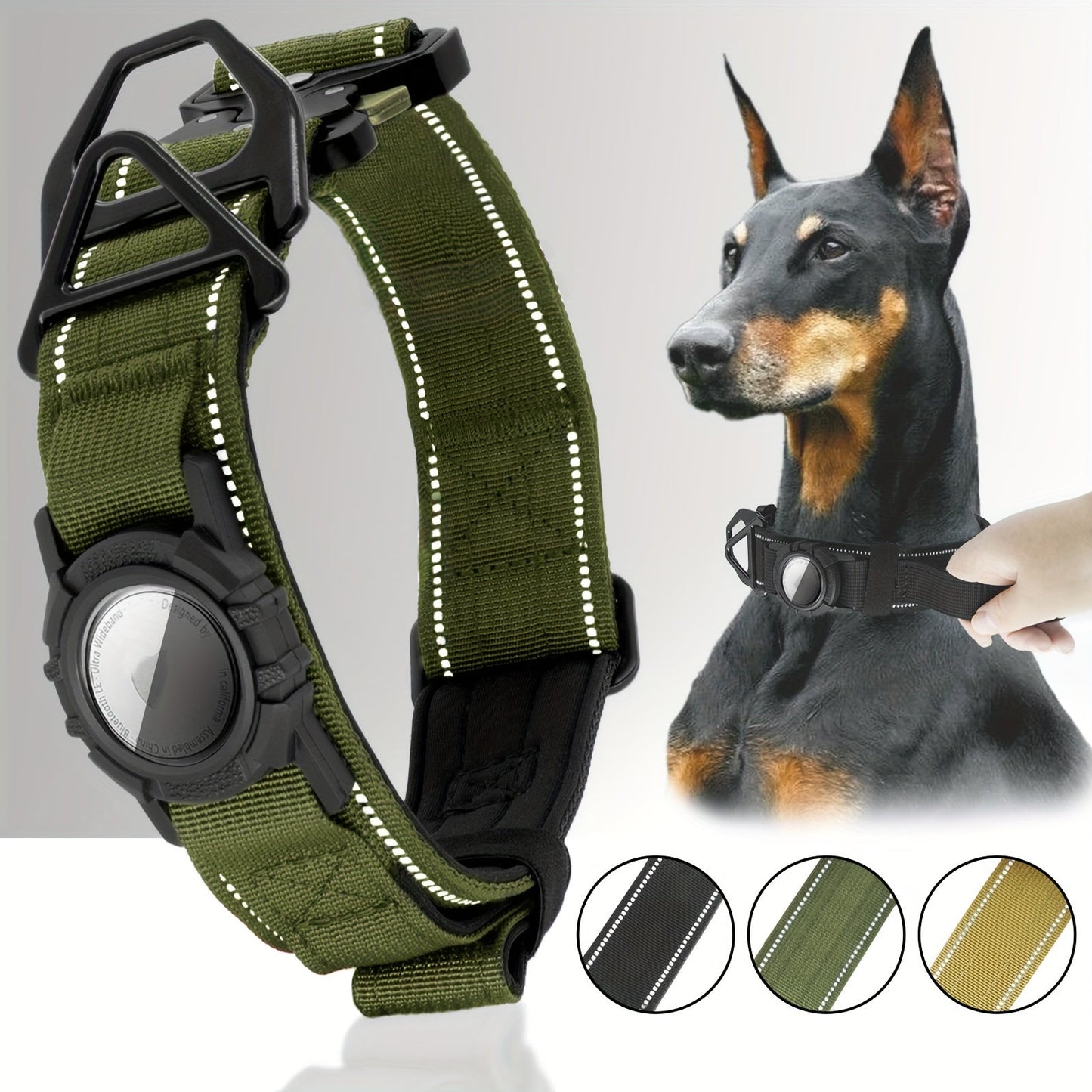 Collier de dressage chien - Tactical Anti Lost Locator Cover - Le Chihuahua Voyageur