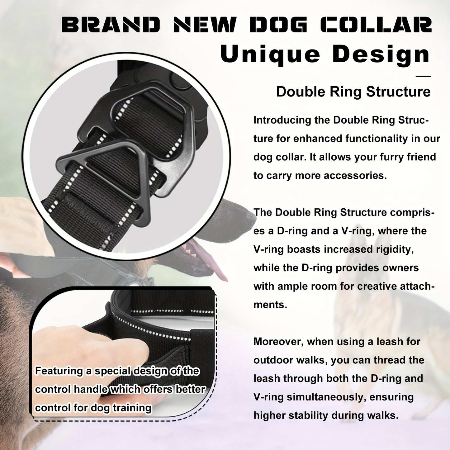 Collier de dressage chien- Tactical Anti Lost Locator Cover