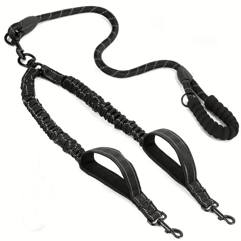 Laisse pour chien - Double 360 Swivel - Le Chihuahua Voyageur