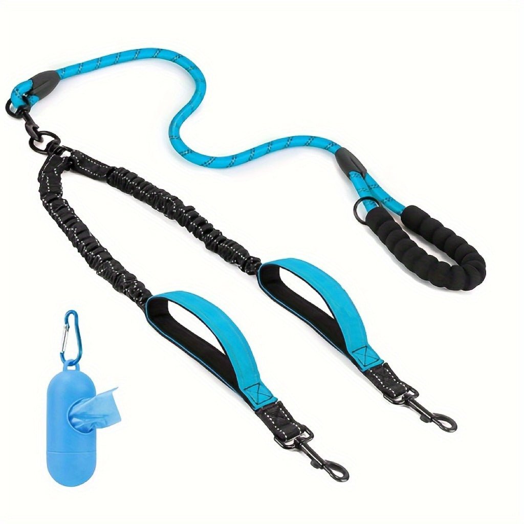 Laisse pour chien - Laisse Double Poop Bag - Le Chihuahua Voyageur
