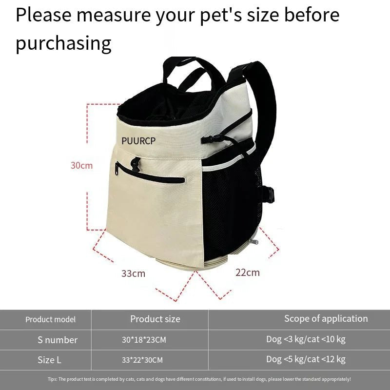 Sac a dos chien - PUUROF Backpack - Le Chihuahua Voyageur