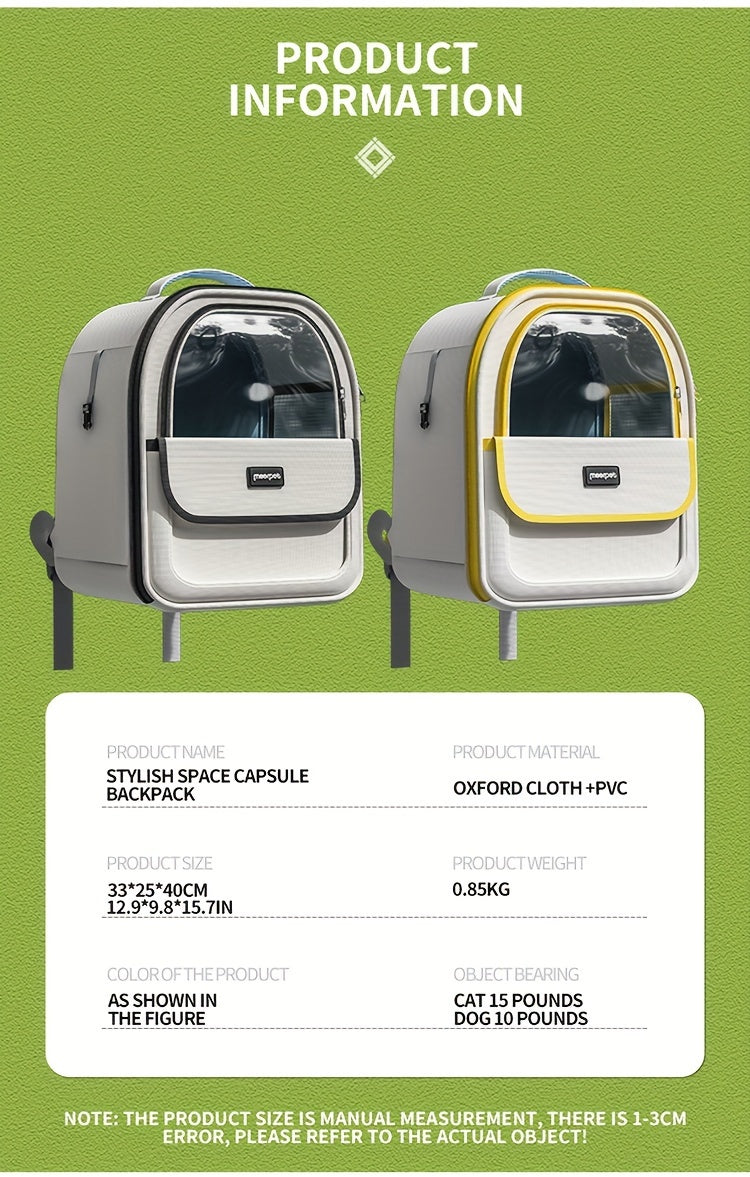 Sac a dos chien- Transparent Space