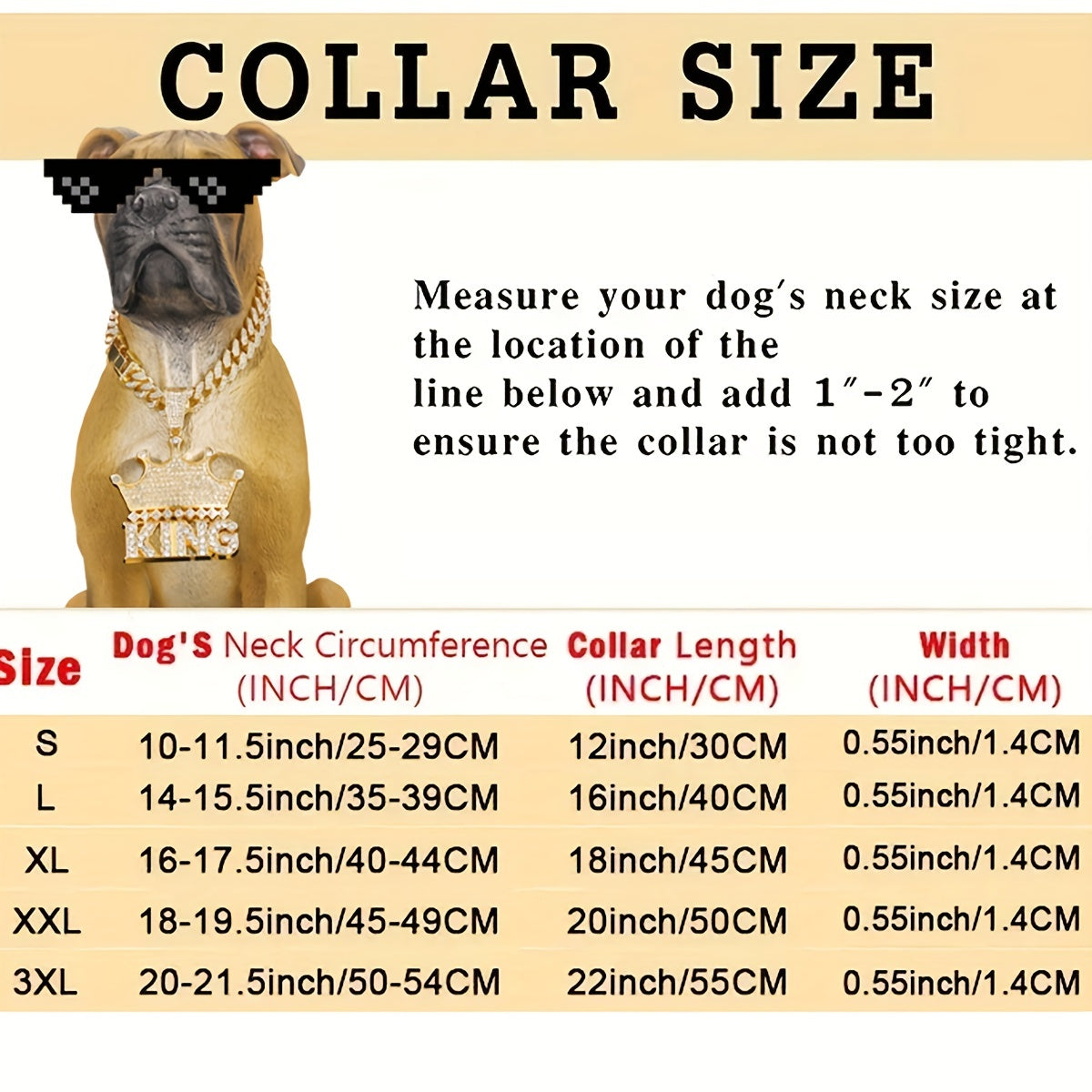 Collier chien- Yobetter Hip Hop