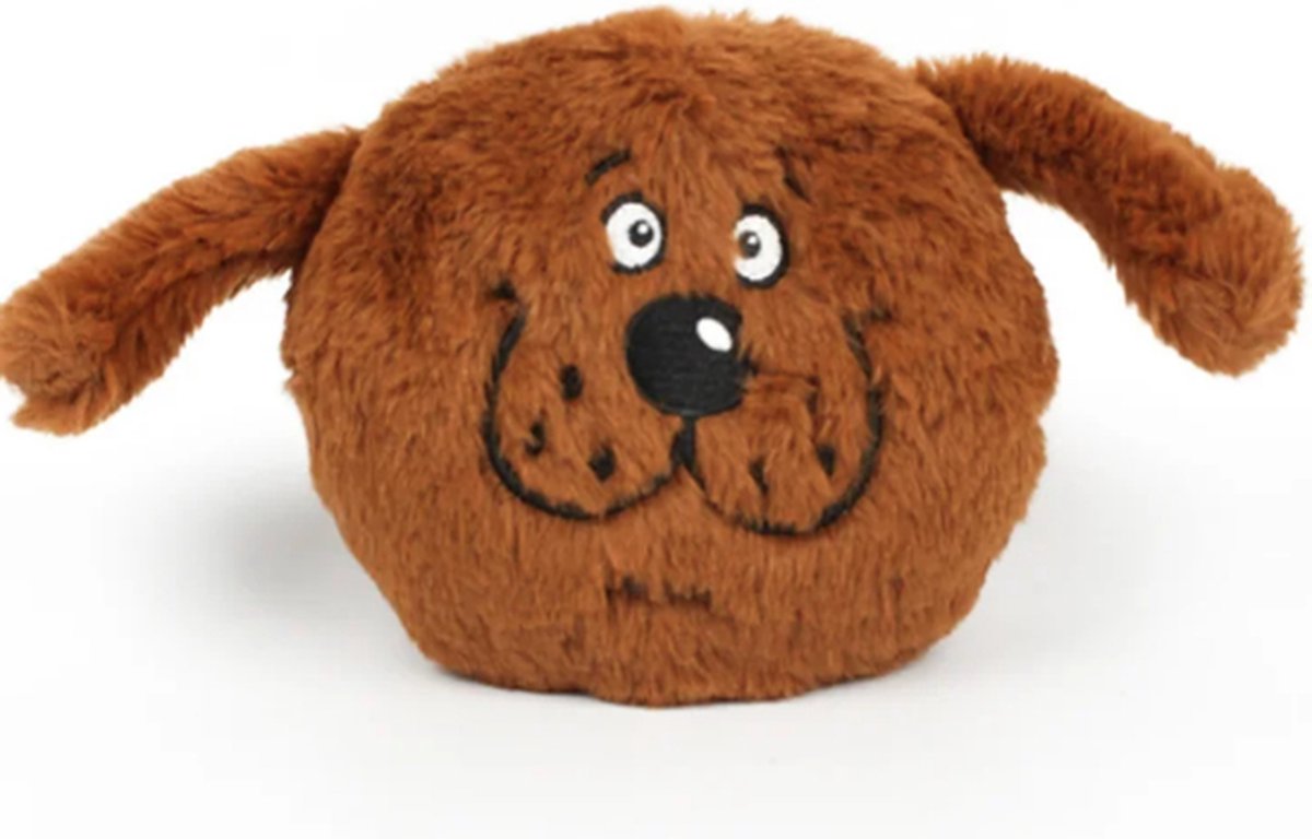 Peluche chien -Enjoying