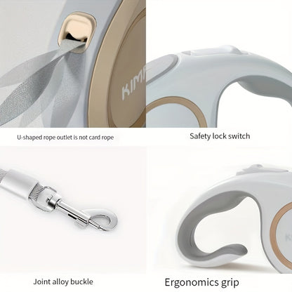 Laisse pour chien- Enroulable Plus