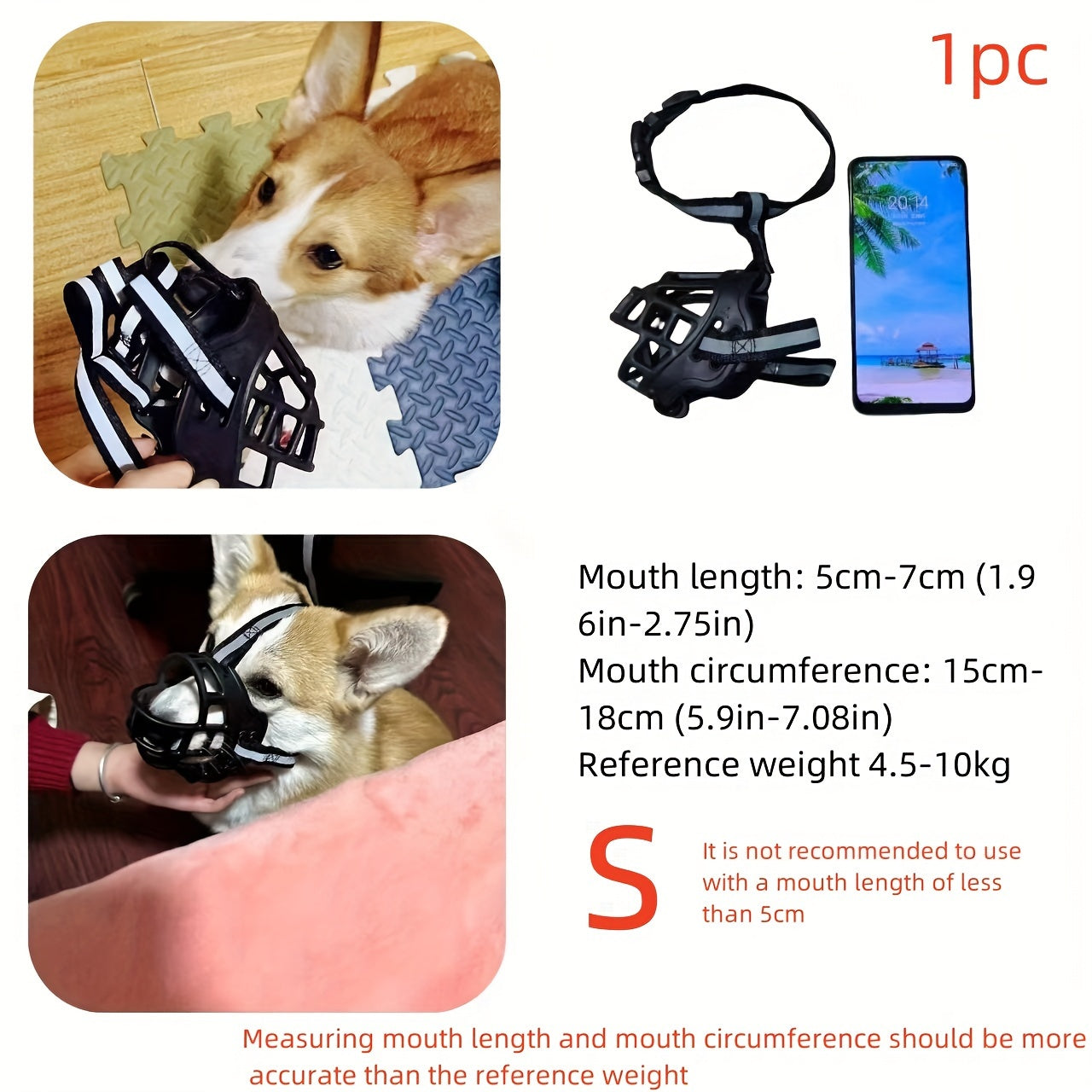 Muselière- Chien Protec-confort