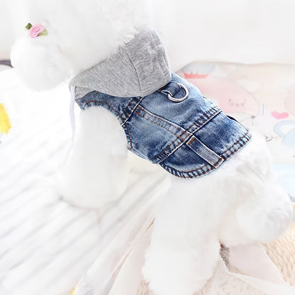 Manteau petit chien | Winter Denim Confort