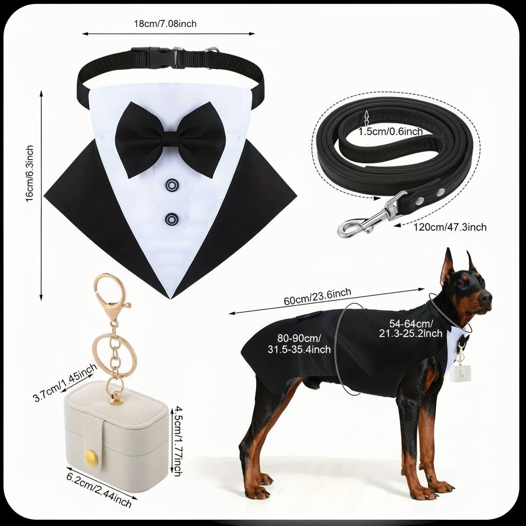 Déguisement chien | Smoking Gentleman