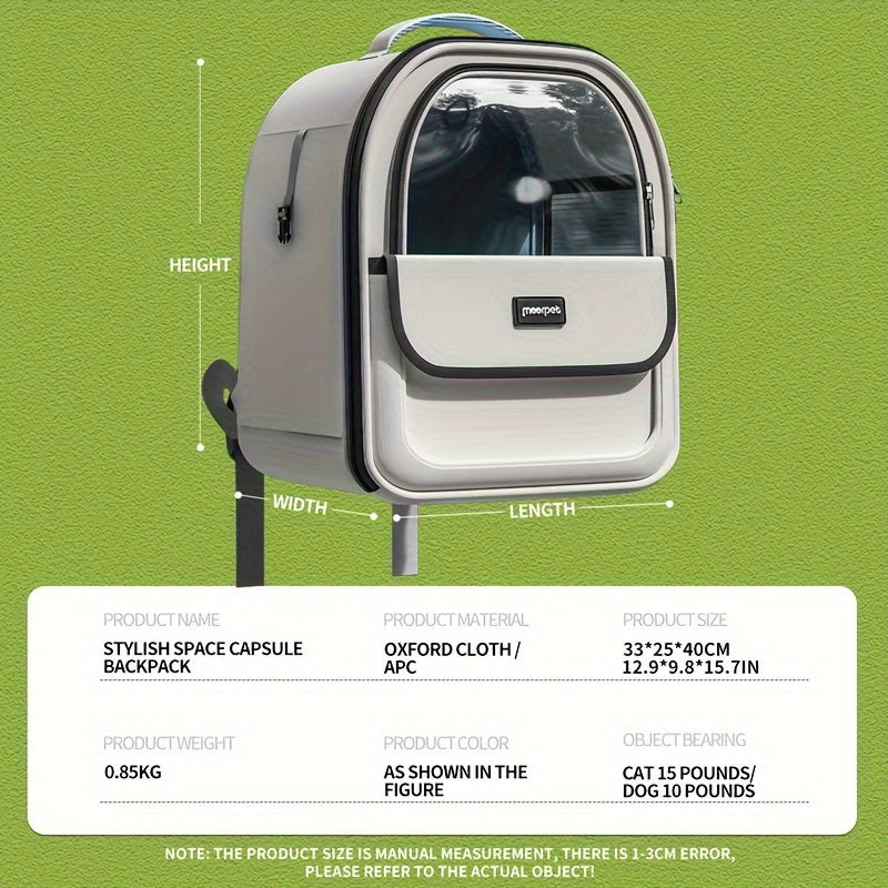 Sac a dos chien- Transparent Space