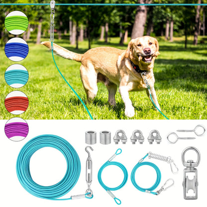 Longe pour chien- Dog Zipline