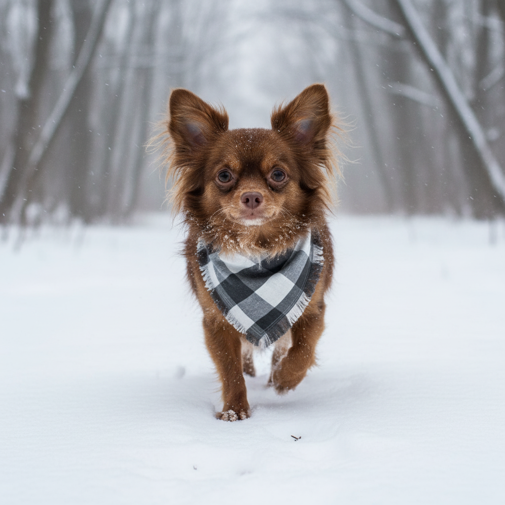 Bandana chien | Style Franges 1