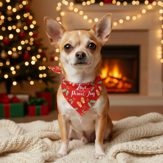 Bandana pour chien | Festif de Noël 30pcs 1