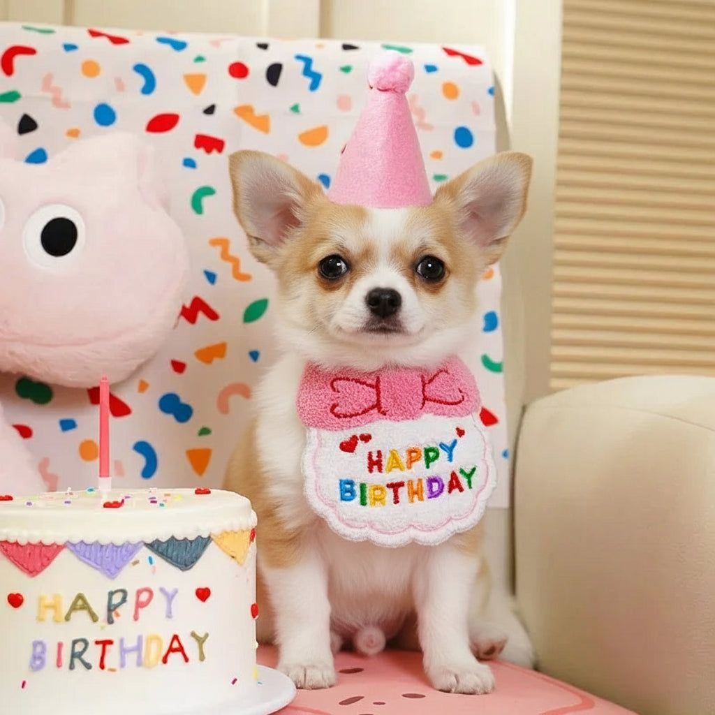 Chapeau Festif pour Chien | Anniversaire Mémorable 2