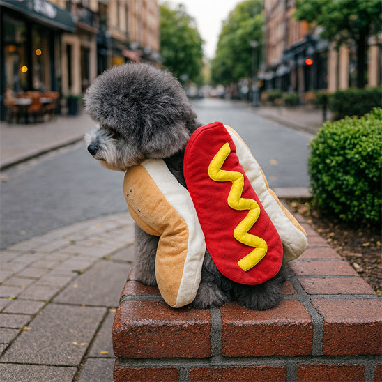 Déguisement chien Hot-Dog