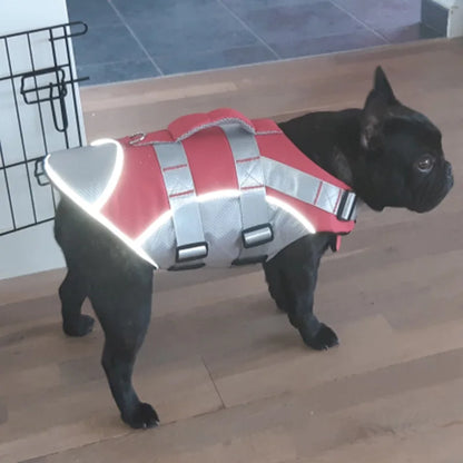 Gilet de sauvetage pour chien- Reflective Vest Swim Suit