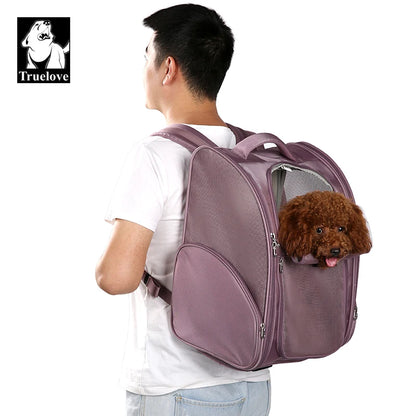 Sac a dos chien- Truelove 2portes en mailles