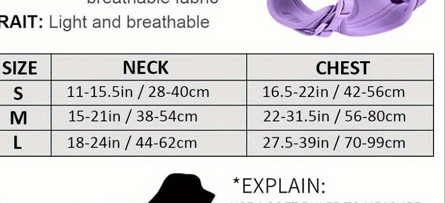 Harnais chien- Ensemble Laisse- Harnais Waterproof