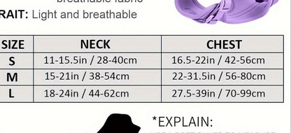 Harnais chien- Ensemble Laisse- Harnais Waterproof