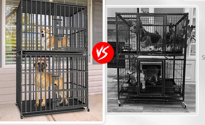 Cage chien- Oversized Stackable