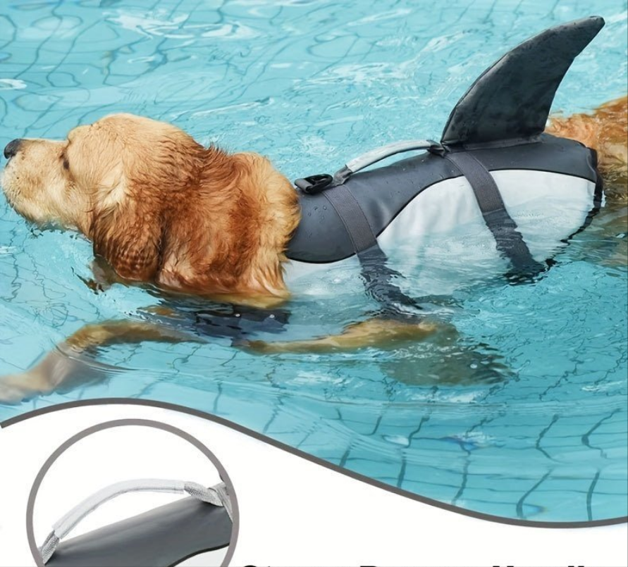 Gilet de sauvetage chiens- Shark Dog Life Jacket