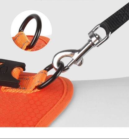 Harnais chien anti traction- Sangle de poitrine style gilet