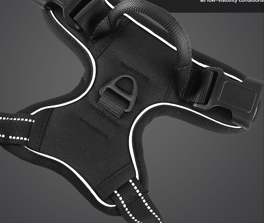 Harnais anti traction chien- MiTOOE kit 3 pcs