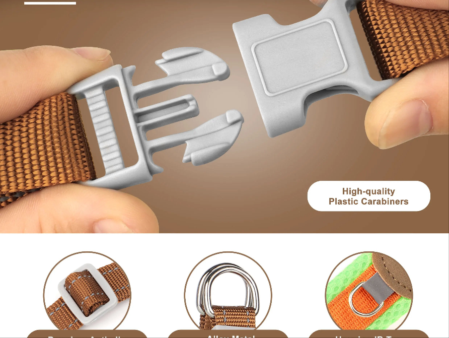 Harnais chien anti traction- Didog Couleur Vive