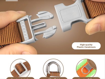 Harnais chien anti traction- Didog Couleur Vive