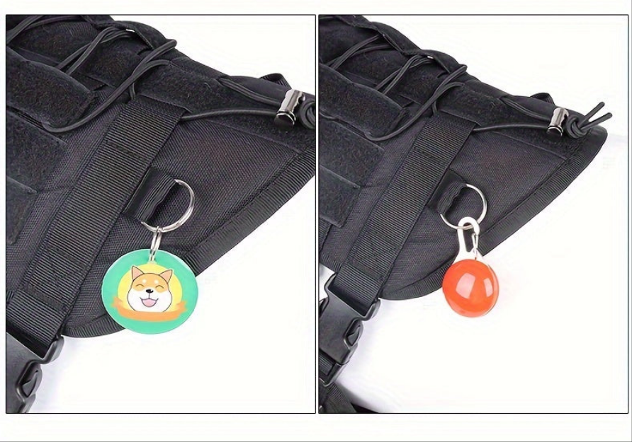 harnais anti traction chien- Explosion-proof Impact Dog Tactical