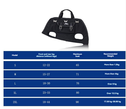 Harnais chien-Sac à bandoulière pour chien