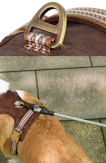 Harnais chien-Waterproof PU