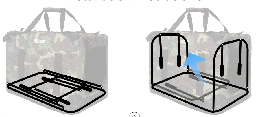 Caisse de transport chien- Ployvalent transporteur