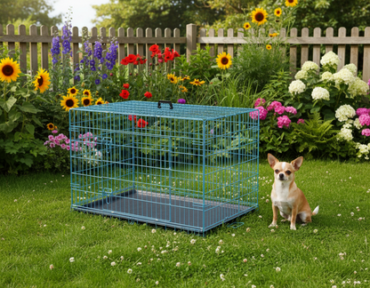 Cage de transport pour chien- Folding wire kennel