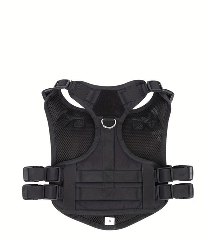 harnais anti traction chien- Explosion-proof Impact Dog Tactical