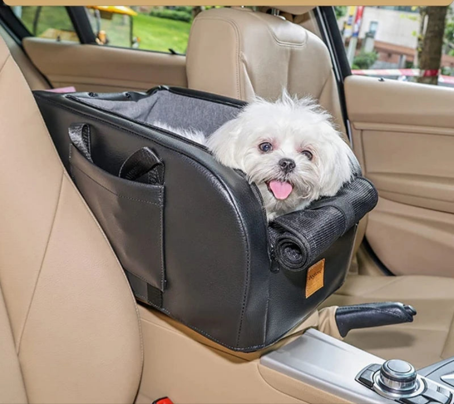 Caisse de transport chien- Booster Leather.