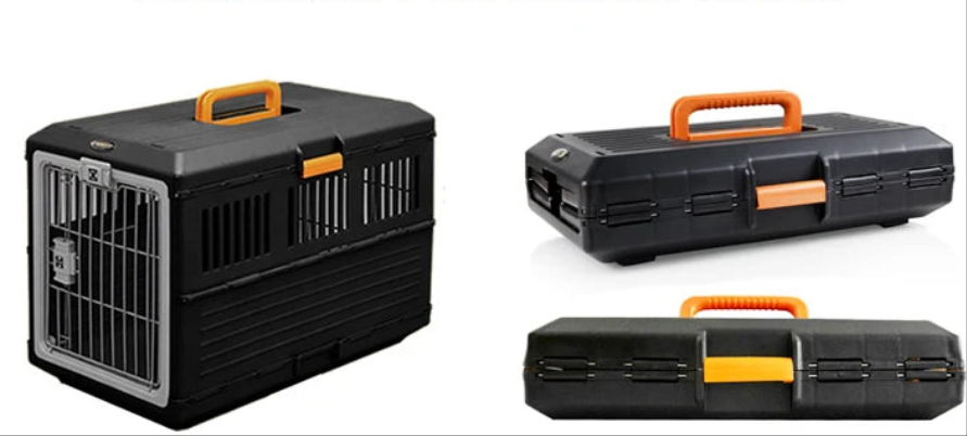 Cage transport chien- Crate-Premium Collapsible Design for Medium