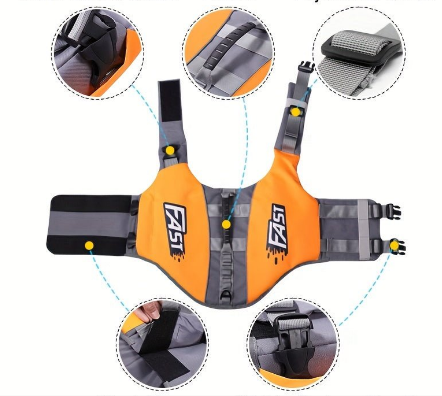 Gilet de sauvetage chiens- Fast Protection