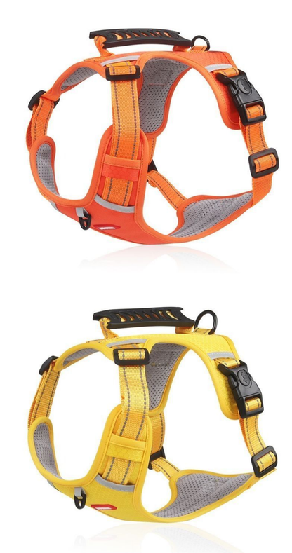 Harnais chien anti traction- Sangle de poitrine style gilet