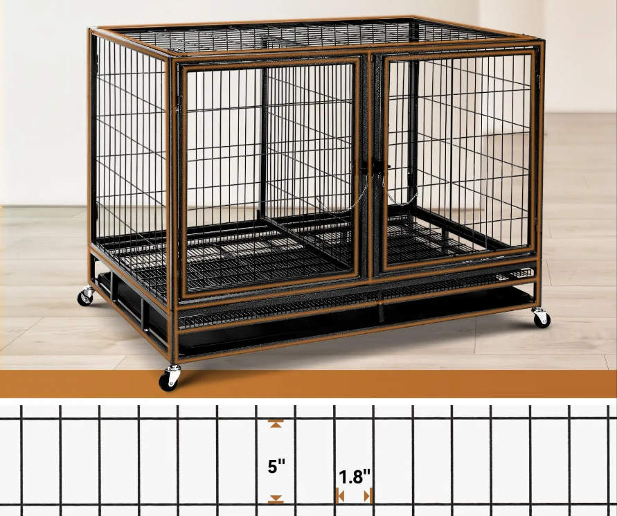 Cage chien Heavy-Duty Frame